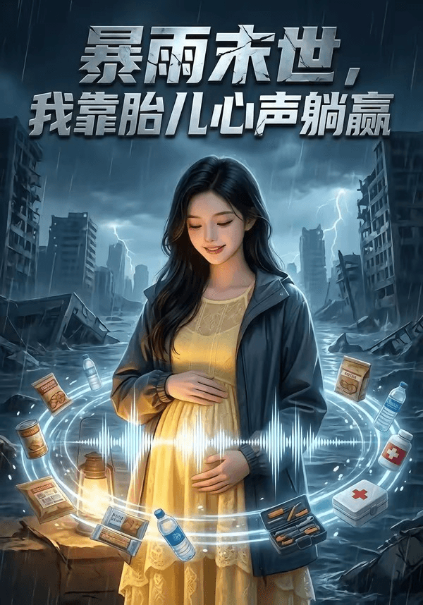 暴雨末世，我靠胎儿心声躺赢海报