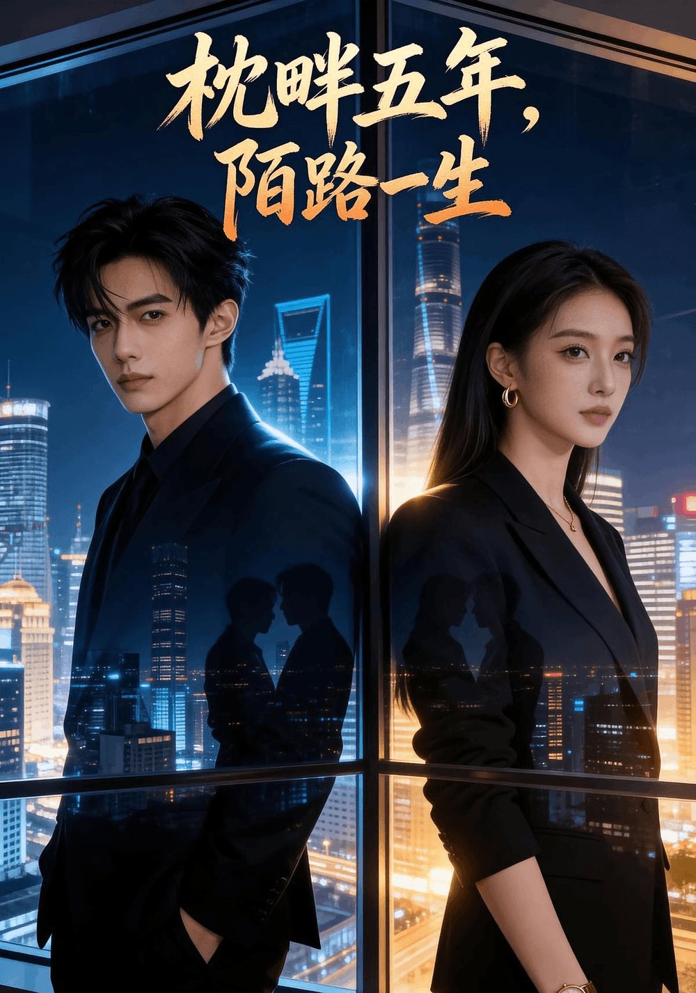 枕畔五年，陌路一生海报